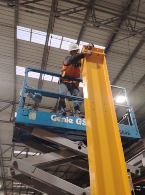 4 Montaje de estación de izajes en PRECOR